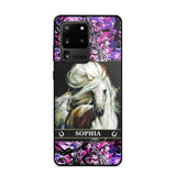 Personalized Horse Lover Phone Case Printed 22JUY-HY06