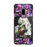 Personalized Horse Lover Phone Case Printed 22JUY-HY06