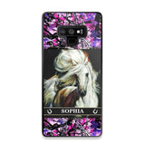 Personalized Horse Lover Phone Case Printed 22JUY-HY06