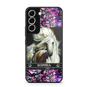 Personalized Horse Lover Phone Case Printed 22JUY-HY06