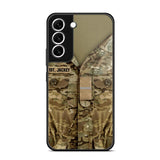 Personalized Danish Army/Soldier Phone Case Printed 22JUL-HQ05