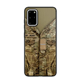 Personalized Danish Army/Soldier Phone Case Printed 22JUL-HQ05