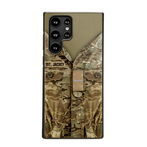 Personalized Danish Army/Soldier Phone Case Printed 22JUL-HQ05