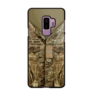 Personalized Danish Army/Soldier Phone Case Printed 22JUL-HQ05