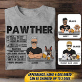 Personalized Dog Dad Tshirt Printed 22JUY-HC08