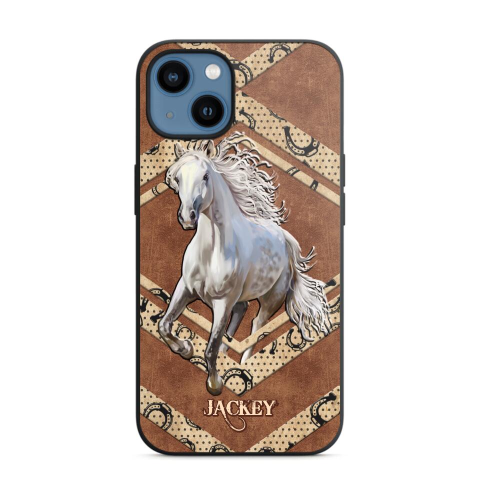 Personalized Horse Lover Phone Case Printed NQHQ0807