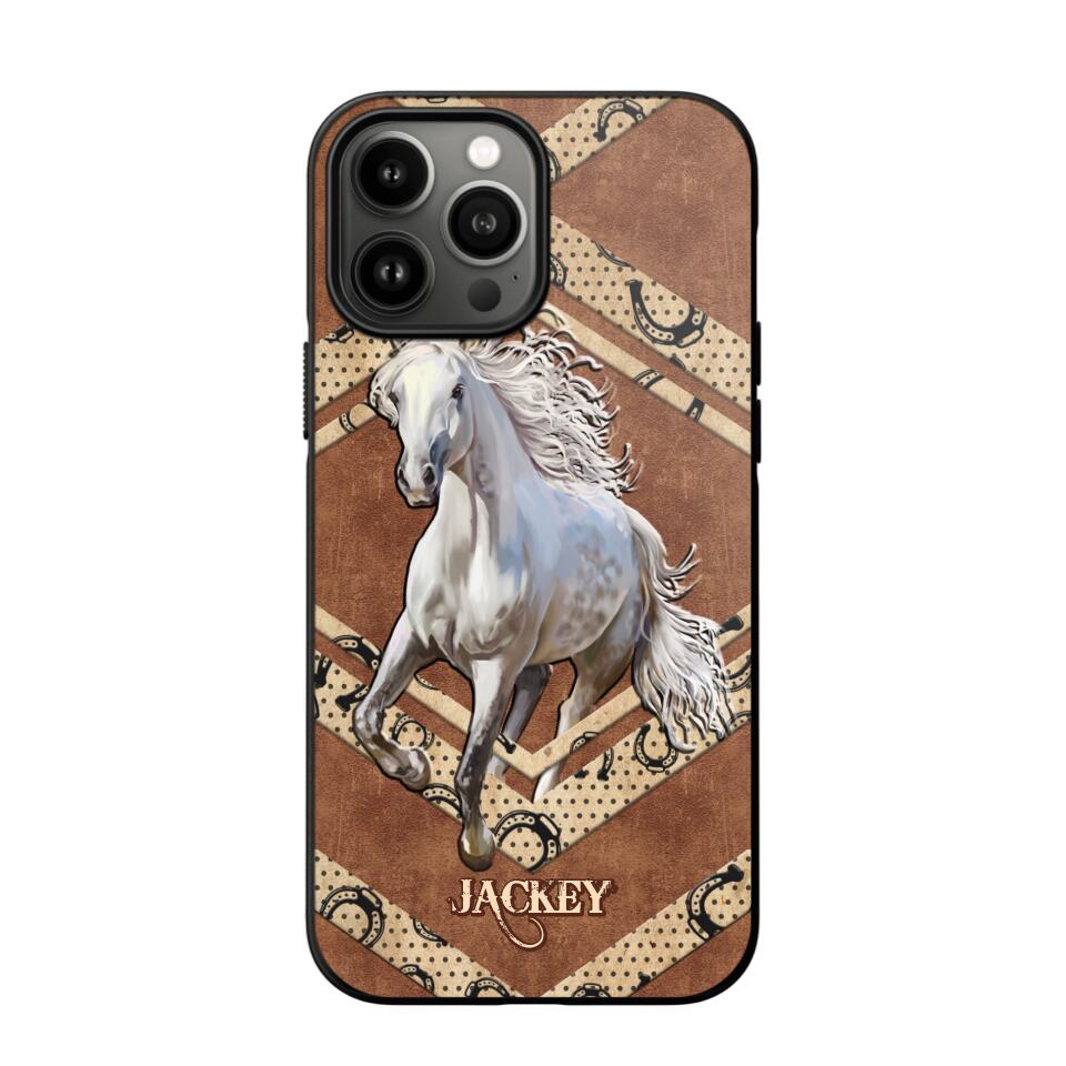 Personalized Horse Lover Phone Case Printed NQHQ0807