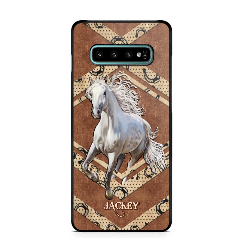 Personalized Horse Lover Phone Case Printed NQHQ0807