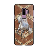 Personalized Horse Lover Phone Case Printed NQHQ0807