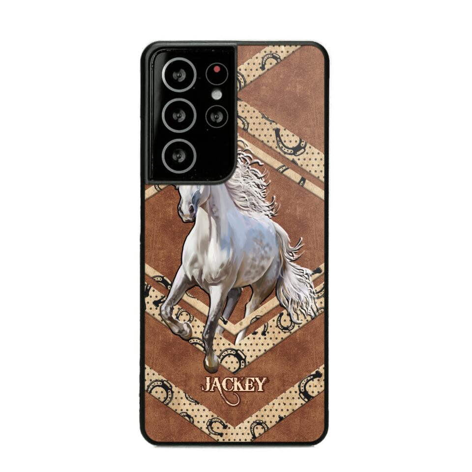 Personalized Horse Lover Phone Case Printed NQHQ0807