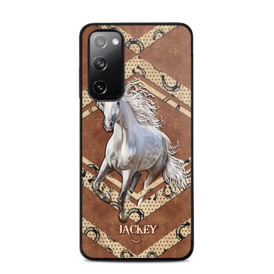 Personalized Horse Lover Phone Case Printed NQHQ0807