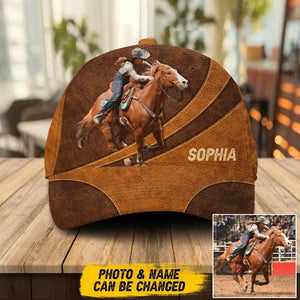 Personalized Horse Riding Cap Printed NQDT1107