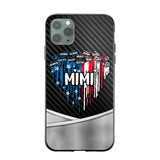 Personalized Mimi With Grandkid Heart Flag Phone Case Printed 22JUY-HC14