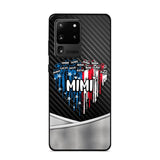 Personalized Mimi With Grandkid Heart Flag Phone Case Printed 22JUY-HC14