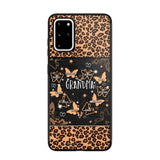 Personalized Grandma Kid Name Butterfly Leopard Phonecase QTDT1407