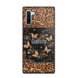 Personalized Grandma Kid Name Butterfly Leopard Phonecase QTDT1407