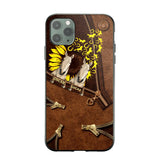 Personalized Horses With Sunflower Phone Case Printed NQHC1407