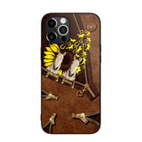 Personalized Horses With Sunflower Phone Case Printed NQHC1407