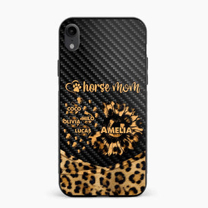 Personalized Horse Mom Phone Case Printed NQHC2607