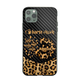 Personalized Horse Mom Phone Case Printed NQHC2607