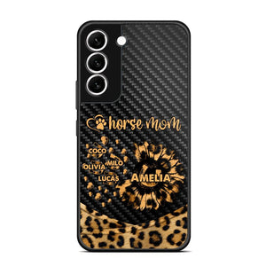 Personalized Horse Mom Phone Case Printed NQHC2607