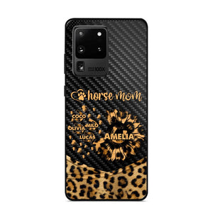 Personalized Horse Mom Phone Case Printed NQHC2607