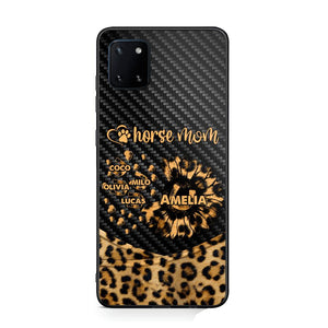 Personalized Horse Mom Phone Case Printed NQHC2607