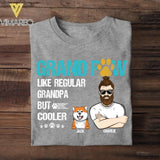 Personalized Grandpaw Like Regular Grandpa But Cooler Dog  Tshirt Printed QTVQ2607