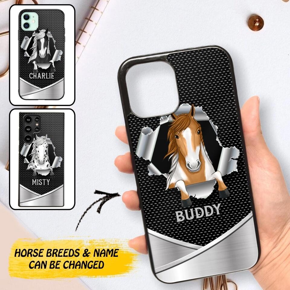 Personalized Horse Custom Phone Case Printed NQDT2706