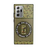 DH Personalized Australian Soldier/Veterans Phone Case Printed HQ2707