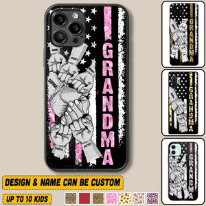 Personalized Grandma Kid Phone Case Printed 22JUY-HQ27