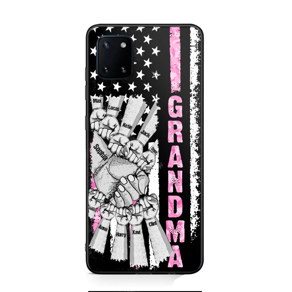 Personalized Grandma Kid Phone Case Printed 22JUY-HQ27