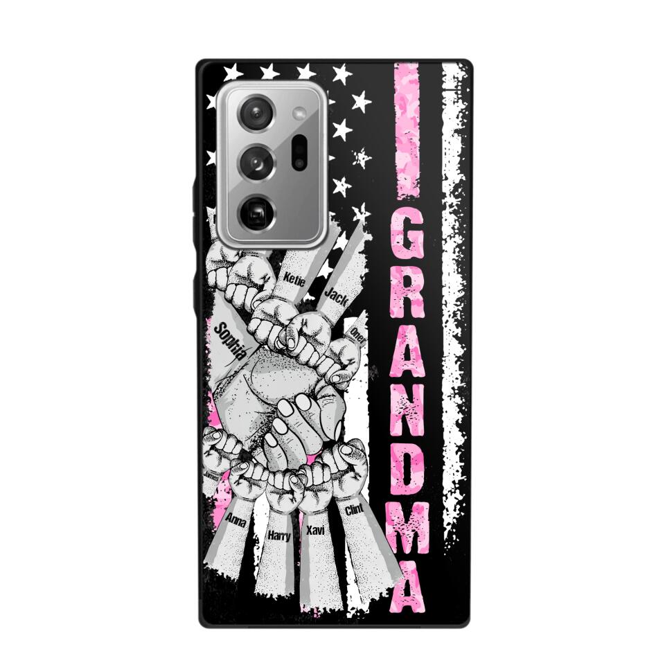 Personalized Grandma Kid Phone Case Printed 22JUY-HQ27