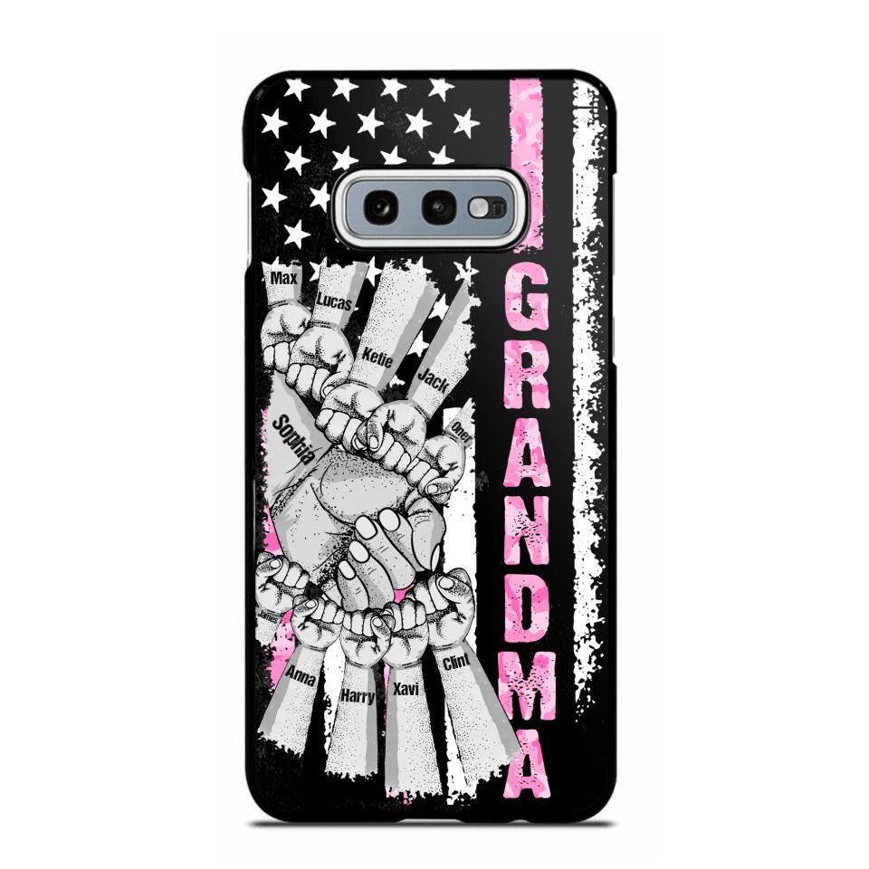 Personalized Grandma Kid Phone Case Printed 22JUY-HQ27