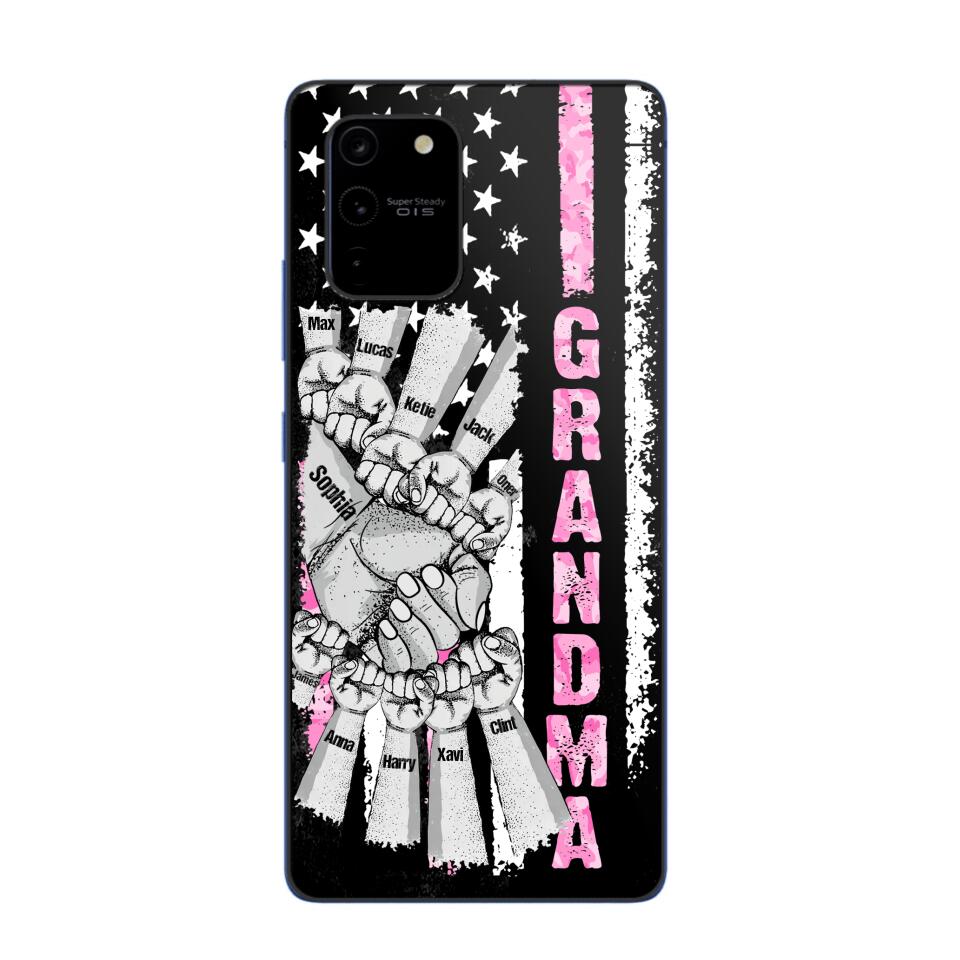 Personalized Grandma Kid Phone Case Printed 22JUY-HQ27