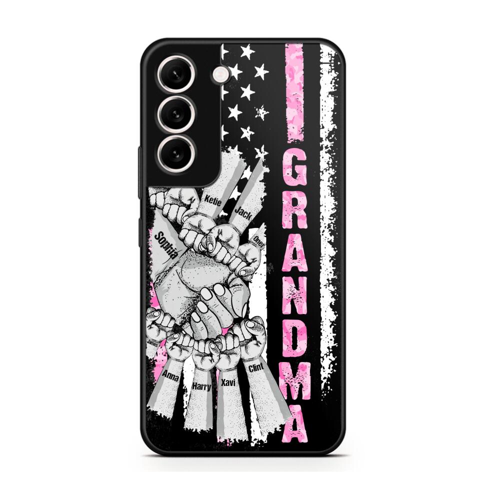 Personalized Grandma Kid Phone Case Printed 22JUY-HQ27