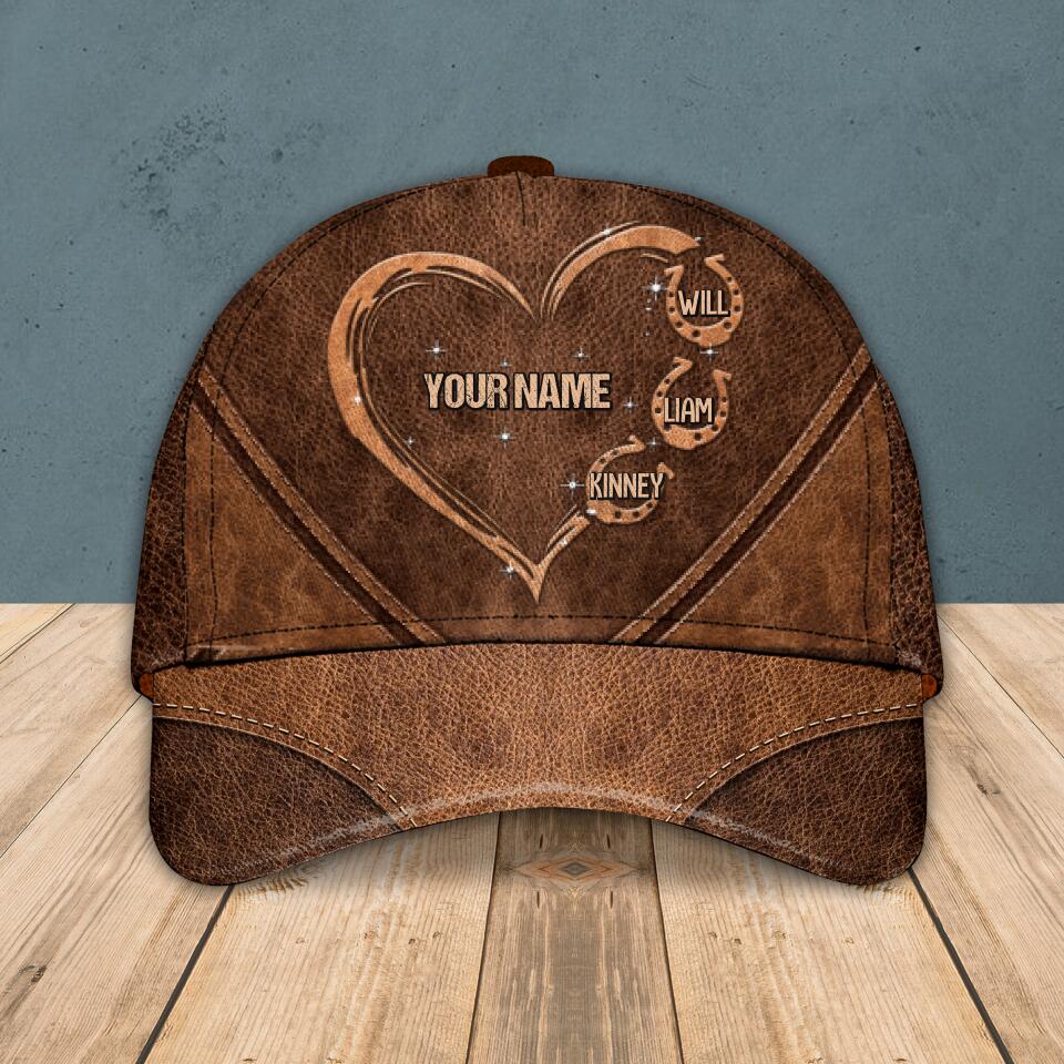 Personalized Horse Name Custom Cap Printed NGHQ2607