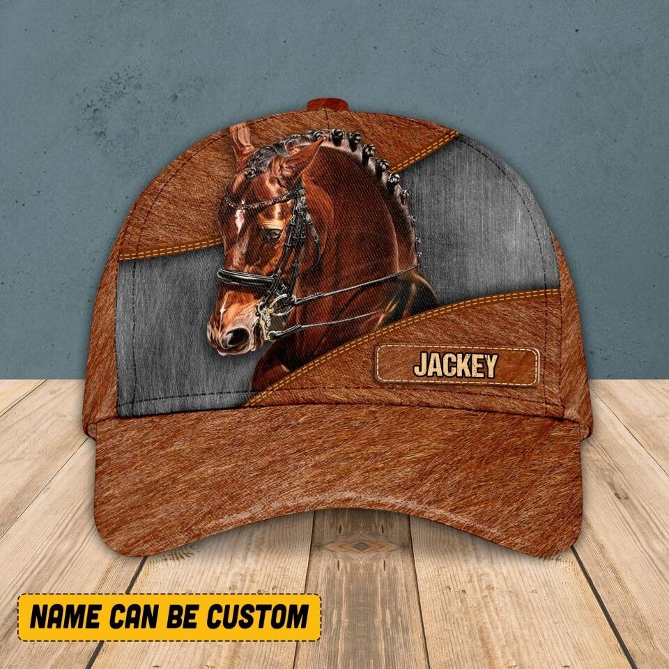 Personalized Horse Name Custom Cap Printed NGHQ2807