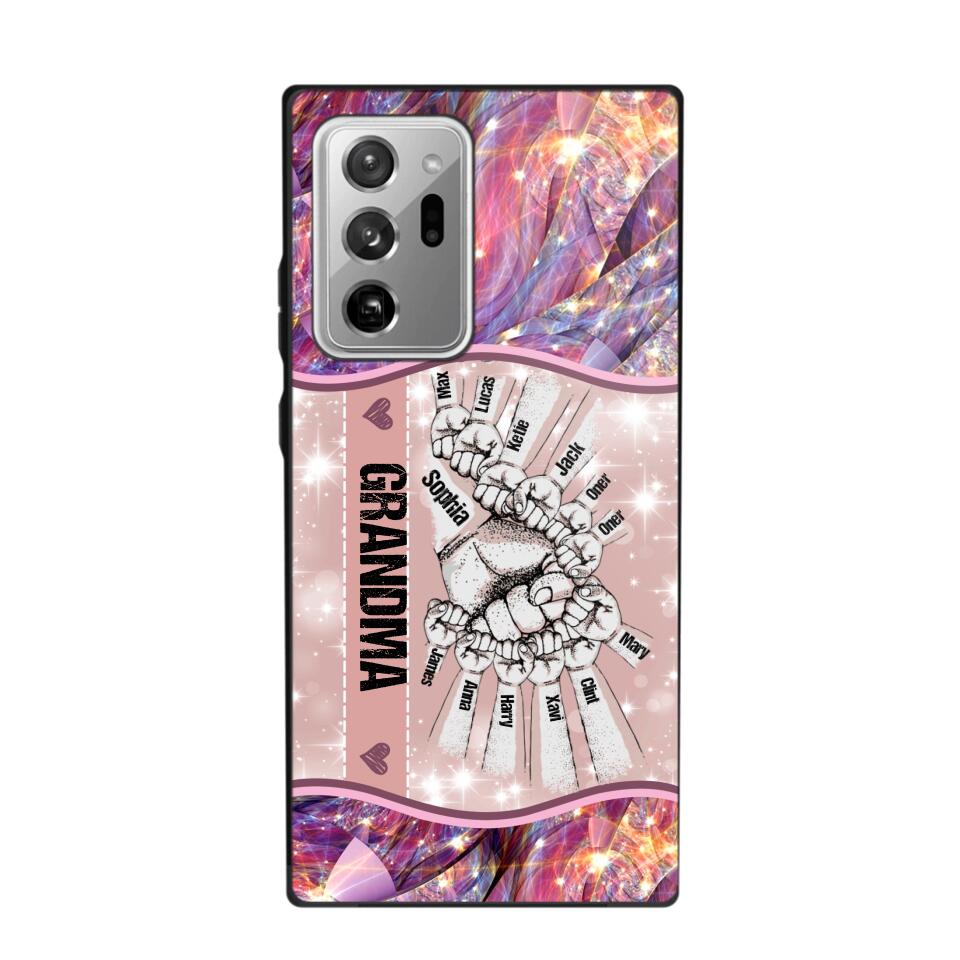 Personalized Grandma Kid Phone Case Printed 22JUY-HY29