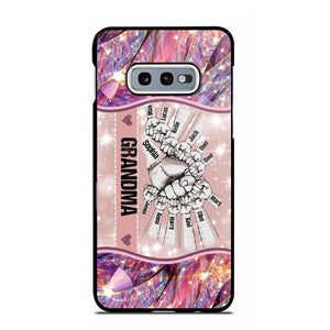 Personalized Grandma Kid Phone Case Printed 22JUY-HY29