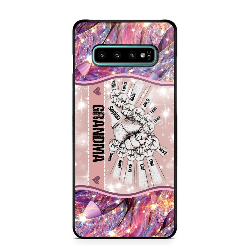 Personalized Grandma Kid Phone Case Printed 22JUY-HY29