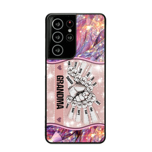 Personalized Grandma Kid Phone Case Printed 22JUY-HY29