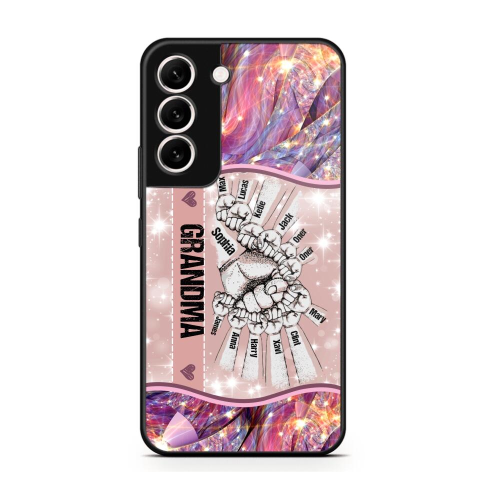 Personalized Grandma Kid Phone Case Printed 22JUY-HY29