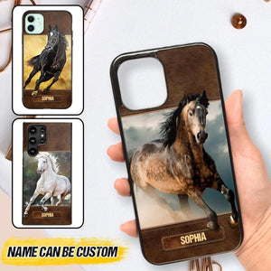 Personalized Horse Lover Phone Case Printed 22JUY-HQ30