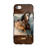 Personalized Horse Lover Phone Case Printed 22JUY-HQ30