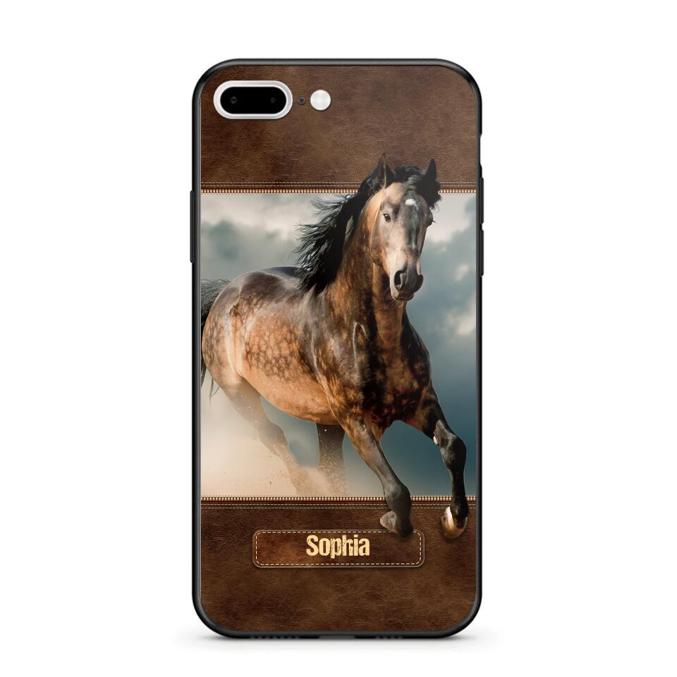 Personalized Horse Lover Phone Case Printed 22JUY-HQ30