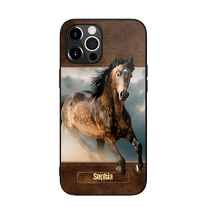 Personalized Horse Lover Phone Case Printed 22JUY-HQ30