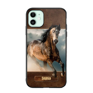 Personalized Horse Lover Phone Case Printed 22JUY-HQ30