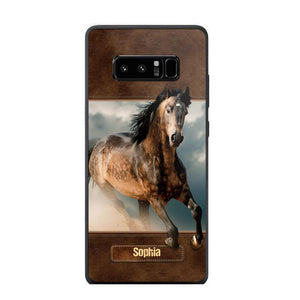 Personalized Horse Lover Phone Case Printed 22JUY-HQ30