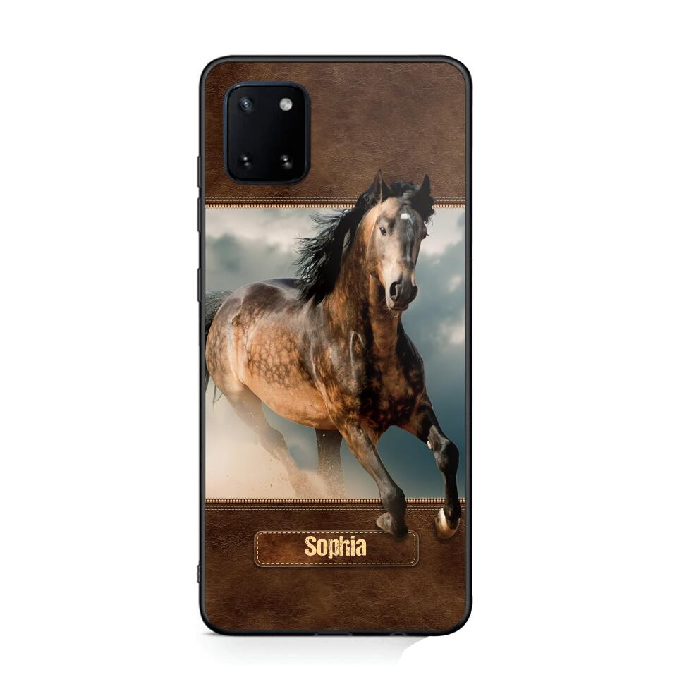 Personalized Horse Lover Phone Case Printed 22JUY-HQ30